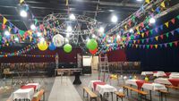 H&uuml;pfburgverleih Ostfriesland | Event Dekoration, Arik Entertainment, Karneval, Ballons, Wimpelkette, Tische, Banken | Niedersachsen &amp; Bremen